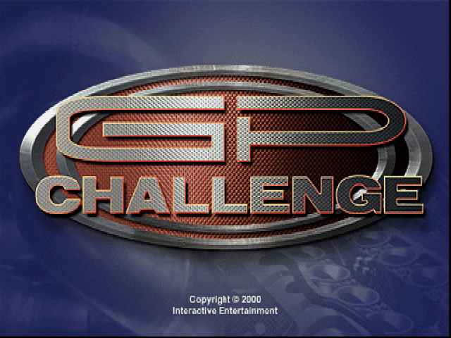 GP Challenge title screen for Playstation